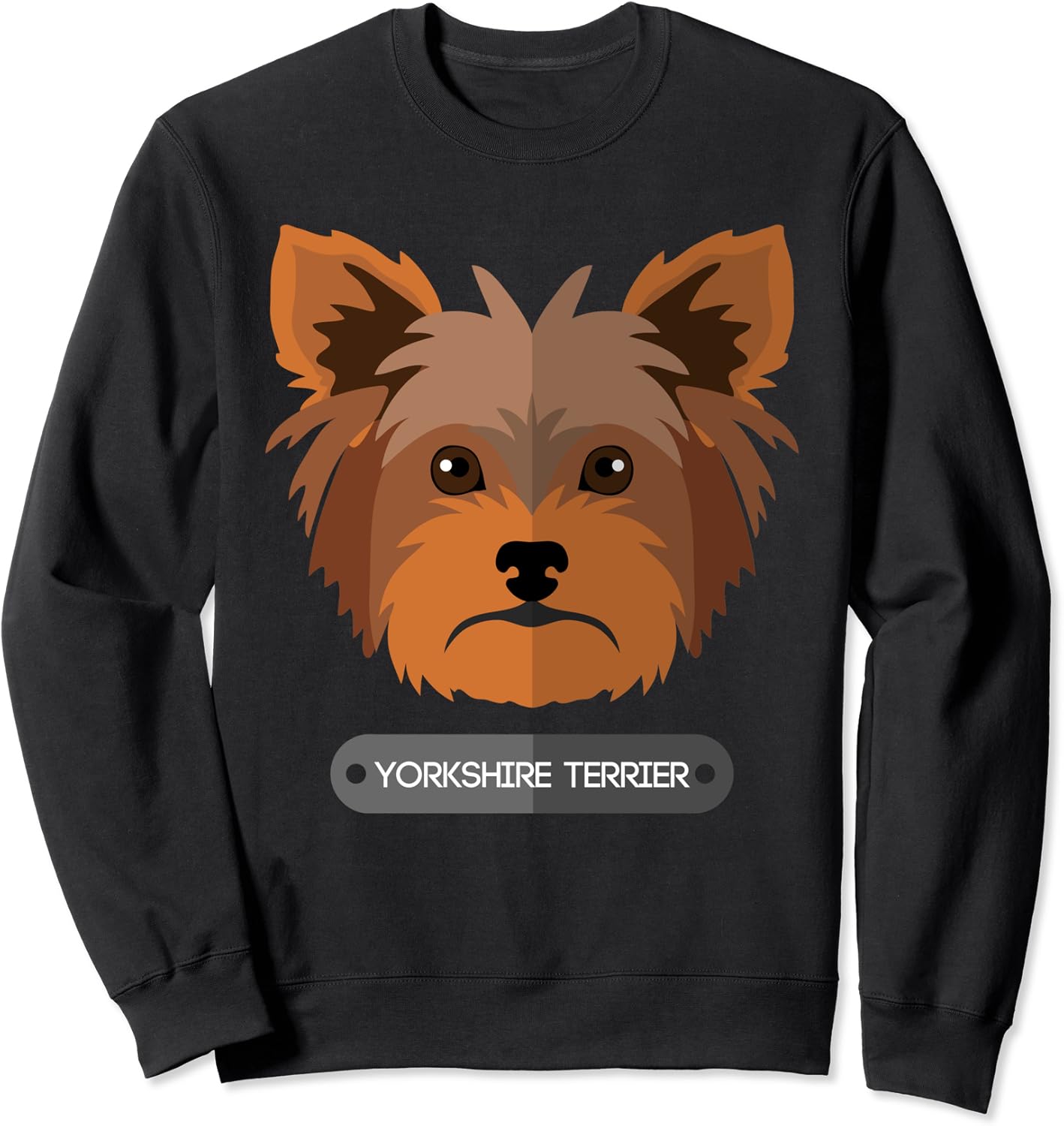 Yorkie Yorkshire Terrier Puppy Sweatshirt Clothing, Shoes